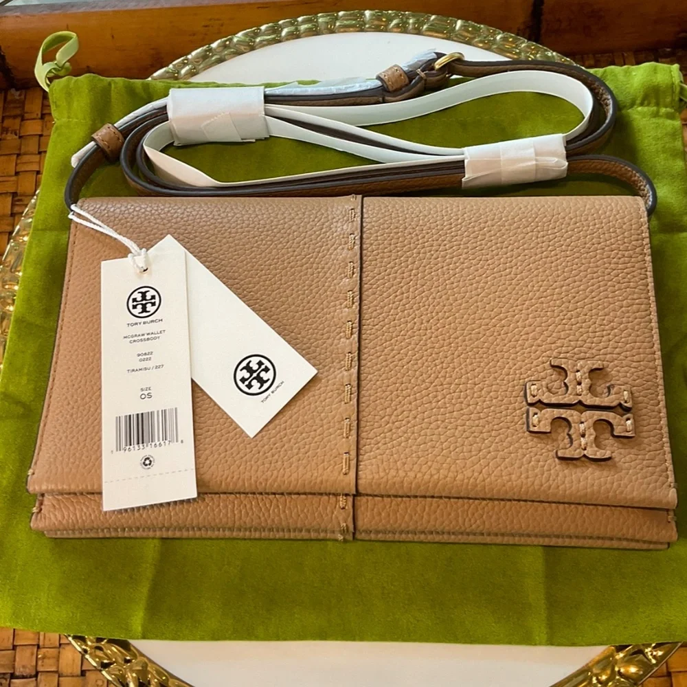 NWT TORY BURCH McGraw Wallet Crossbody
